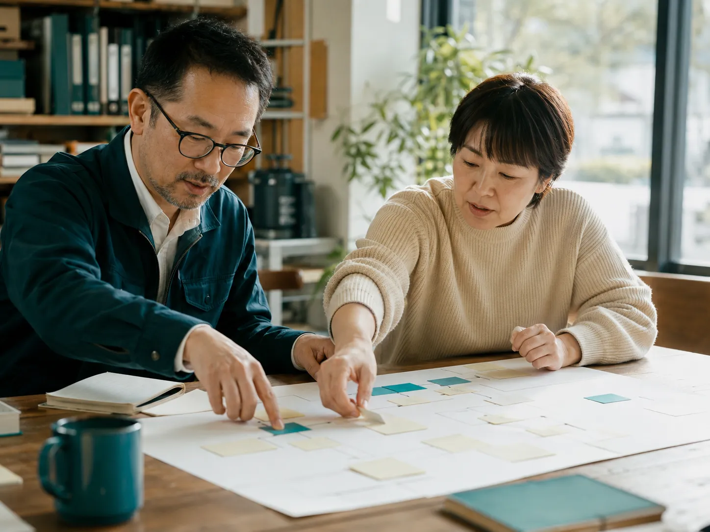 Web導線・業務フロー・AIの役割を整理する打ち合わせ